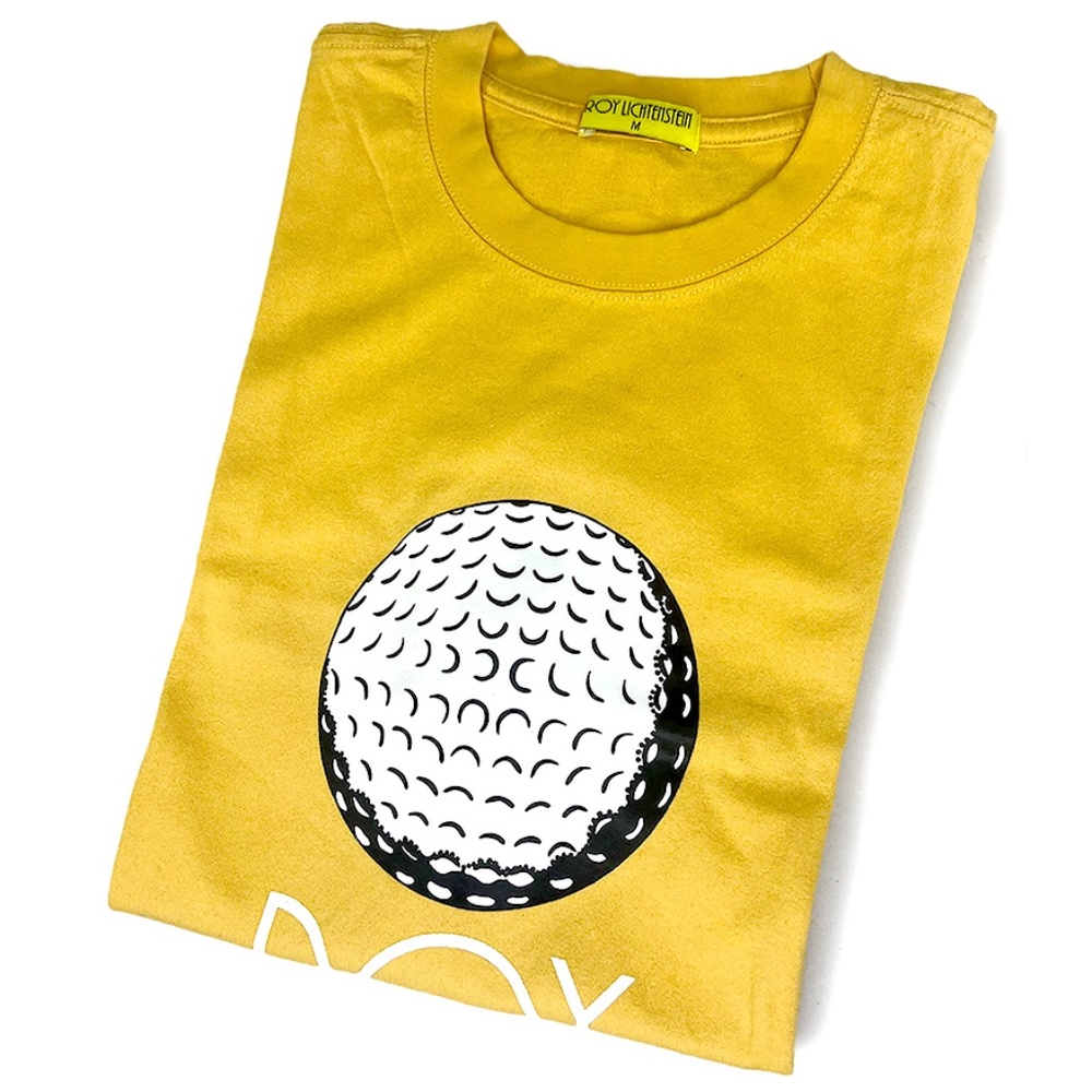 Roy Lichtenstein Vintage Golf Ball T-Shirt by Uniqlo from Japan
